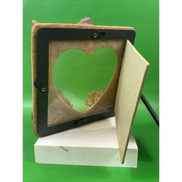 Vintage Russ Berrie Co Picture Frame #14808 Resign Floral - Picture 5 of 9